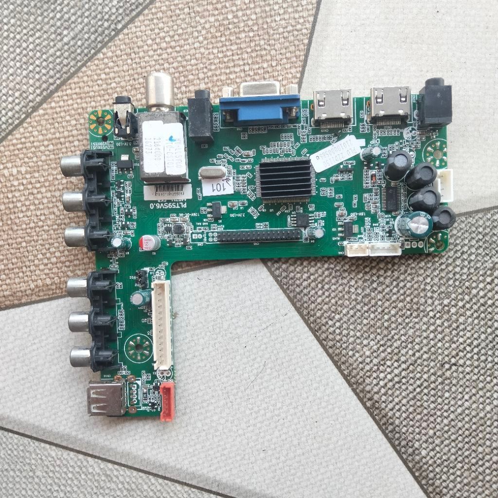 Mb ori mainboard led tv POLYTRON PLD 22D1150