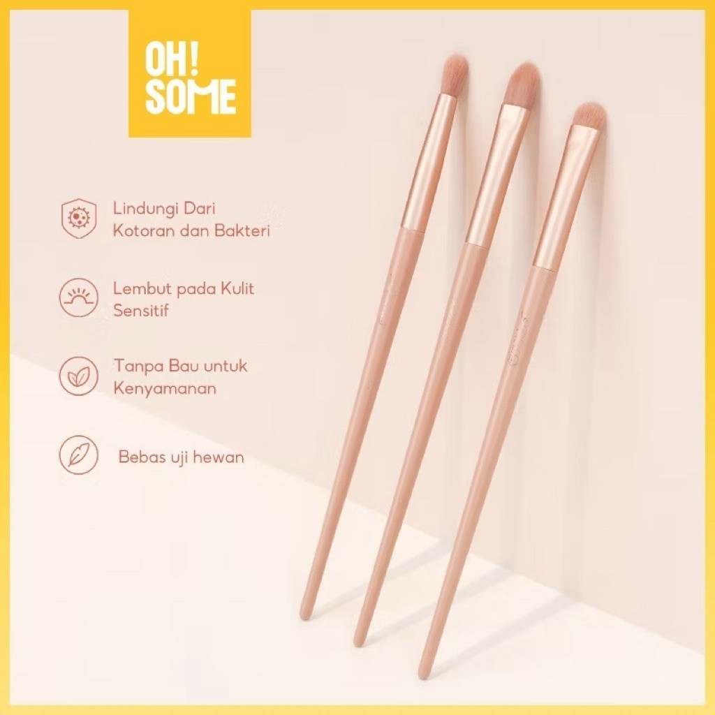 OHSOME - แปรงแต่งหน้า La motti Rosy Twilight collection