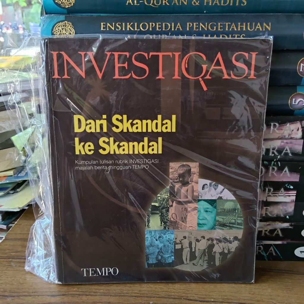 หนังสือต้นฉบับ / Investigation - Tempo Special Edition / จาก Scandal to Scandal