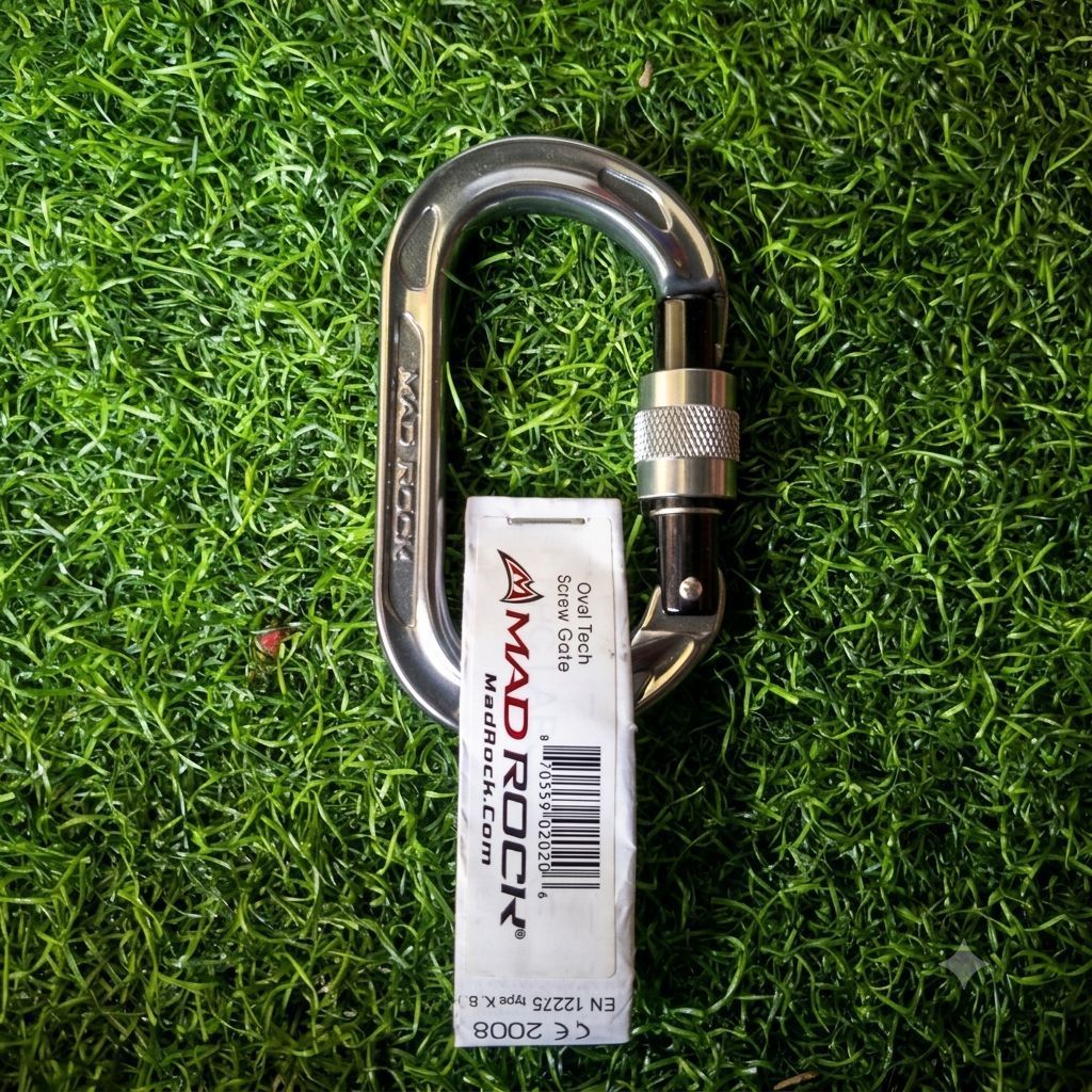 Carabiner Mad Rock Oval Tech Screw Gate