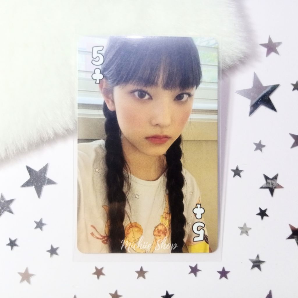 Photocard NewJeans Haerin 2023 การ์ดอวยพรฤดูกาล