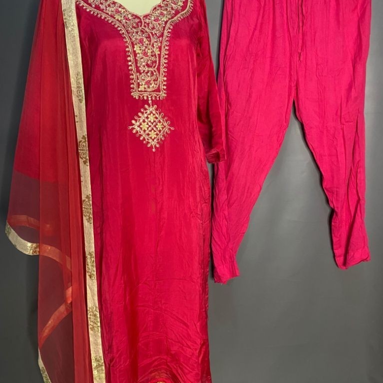 Kurti Set Pink Fanta Preloved