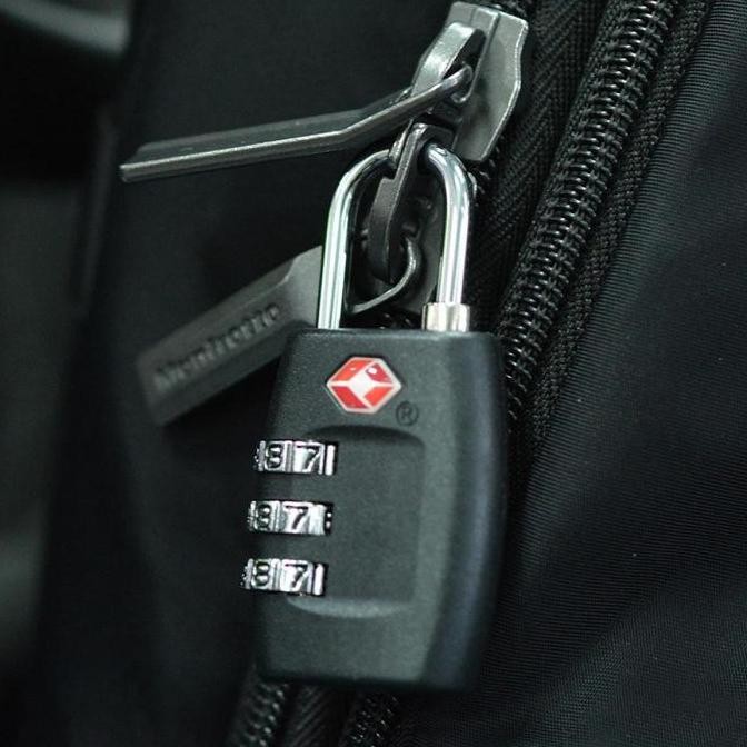 DS59 >> YiFeng กระเป๋าเดินทาง รหัส Padlock สีดํา