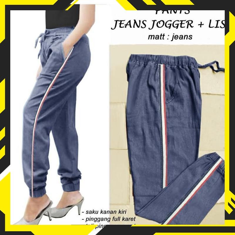 JOGGER JEANS PANTS XL(57333), XXL(60456), 3XL (63214) / JUMBO WOMENS JOGGER PANTS / QUZ-43 PANTS