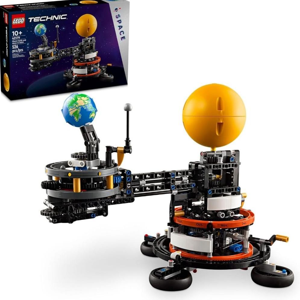 LEGO TECHNIC 42179 PLANET ERDE UND MOND IM ORBIT BAUSET, WELTRAUM GEBURTSTAGSGESCHENK FR 10-Jhrge