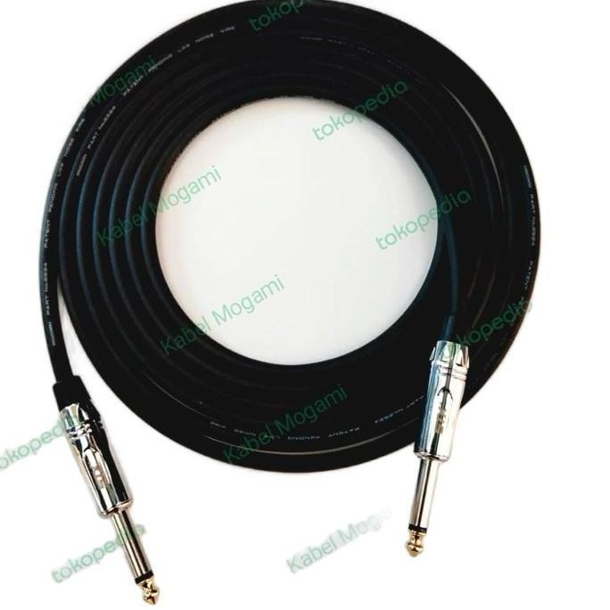 DE65 - สายแจ็คกีตาร์ Mogami ของแท้จากญี่ปุ่น 2524 3 เมตร