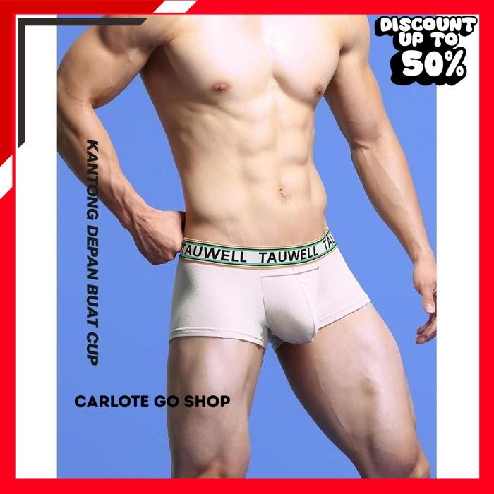 TAUWELL BOXERS สําหรับผู้ชายพร้อมกระเป๋าโดย CARLOTE GO SHOP