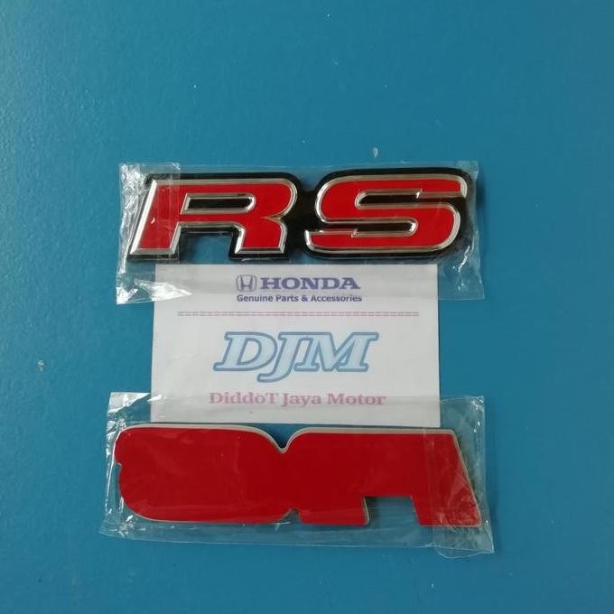 สัญลักษณ์ Rs โลโก้ Rs Honda Mobilio Rs Brio Rs Jazz Rs