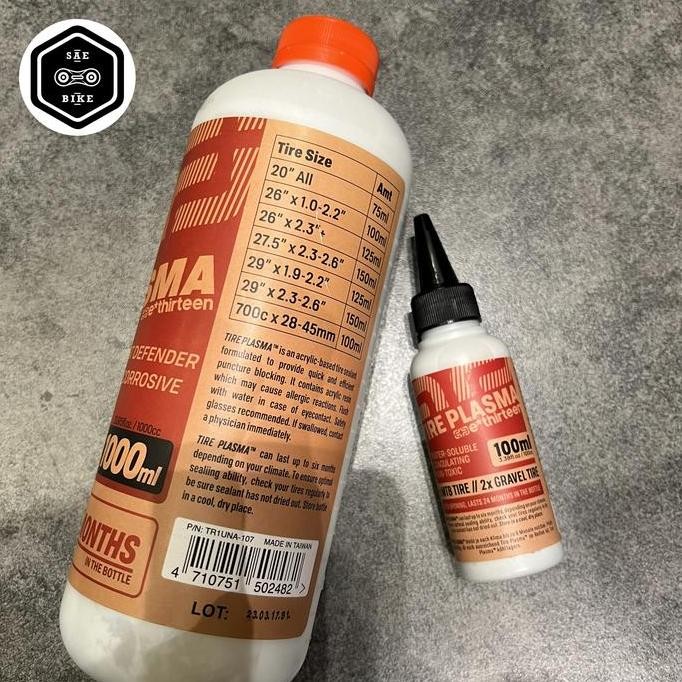 Ethirteen Tyre Plasma Tubeless Sealant