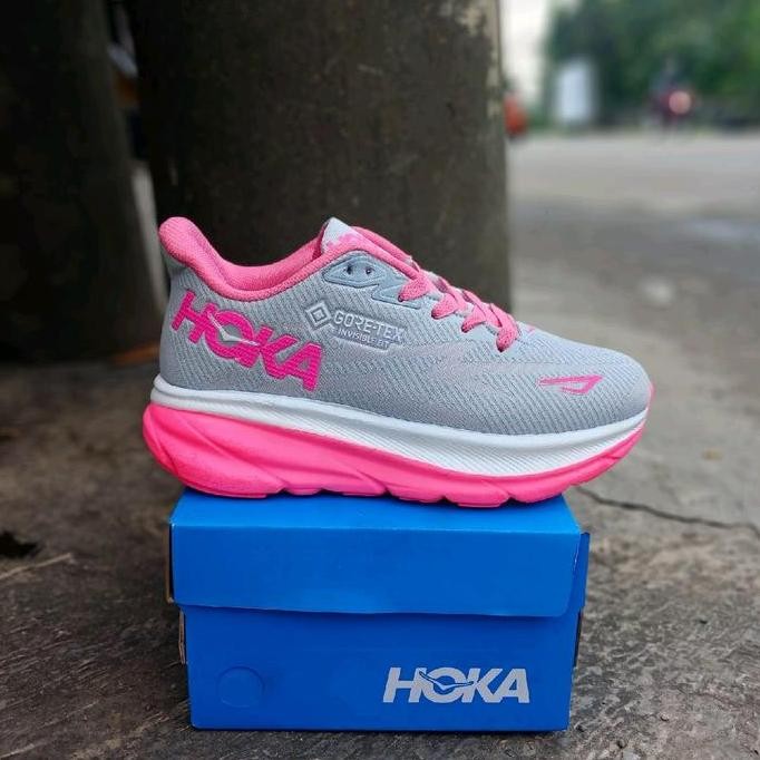 Hoka Goretex รองเท้ากีฬาผู้หญิง Gym รองเท้ากีฬากลางแจ้ง