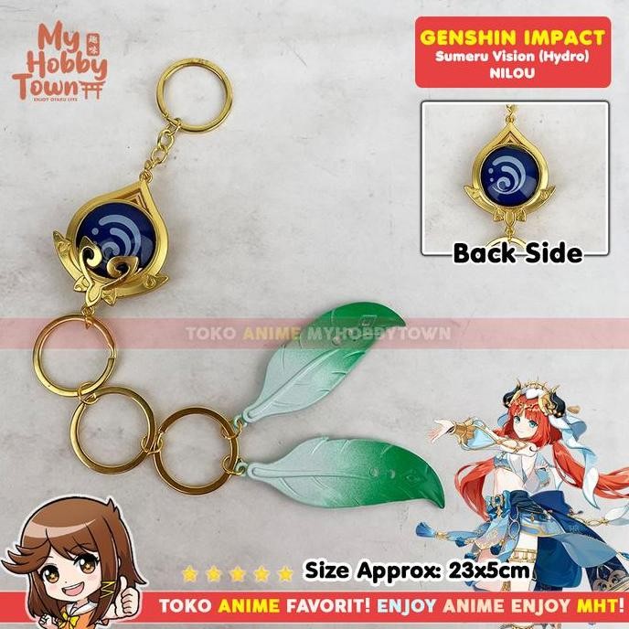 GANTUNGAN Genshin Impact พวงกุญแจการมองเห็น Nilou Sumeru