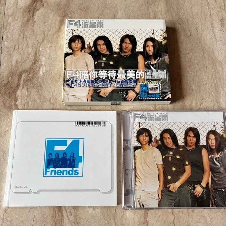 F4 Meteor Rain CD Photobook นําเข้าไต้หวัน Jerry Yan Vic Chou Vanes Wu Ken Chu
