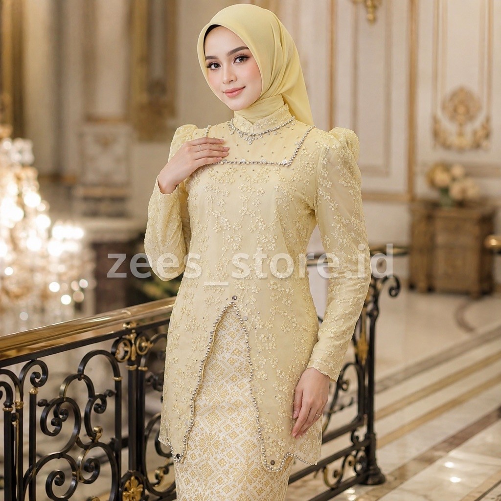 ELLA KEBAYA TILE PREMIUM / kebaya โมเดิร์น / kebaya รับปริญญา / kebaya แต่งงาน / kebaya / kebaya / แ