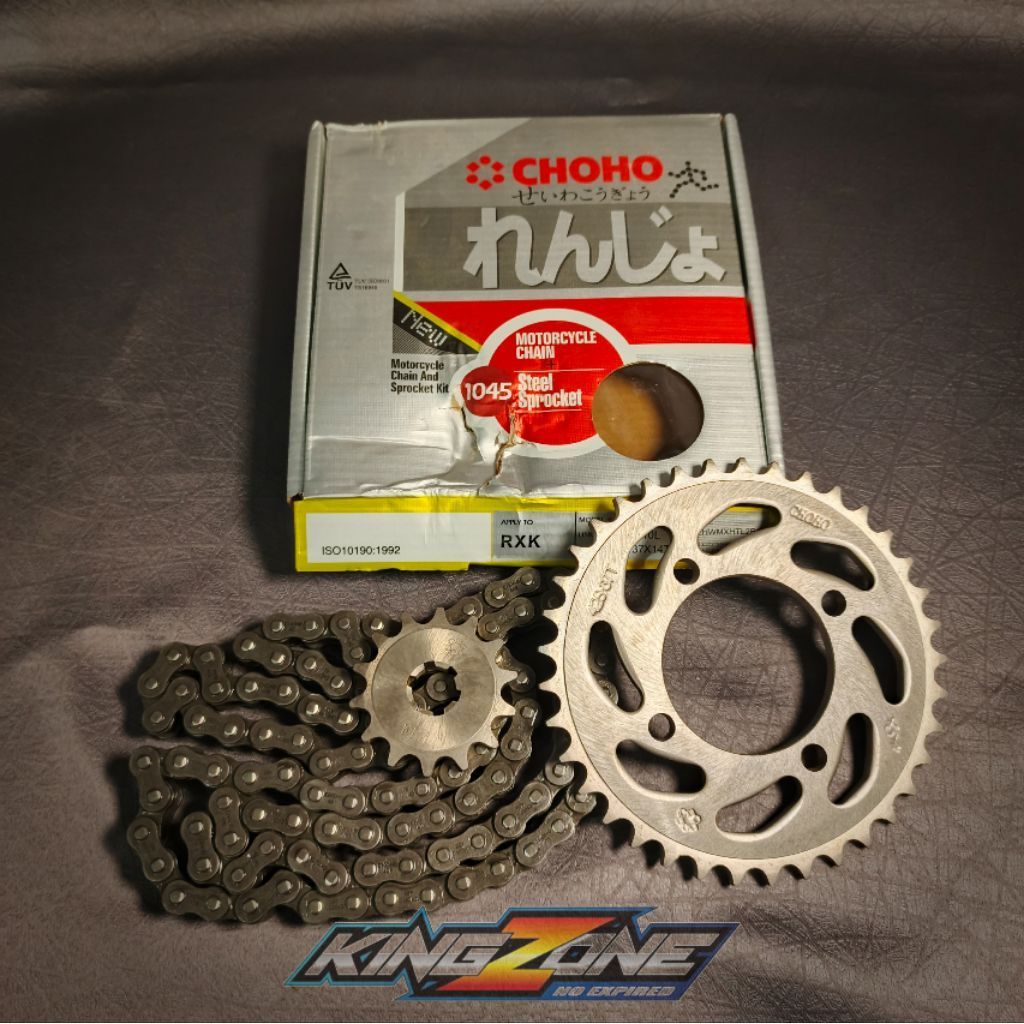 ชุดเกียร์ RX King Rxking Rxs Rxk Yt115 Choho Premium 15 37 428