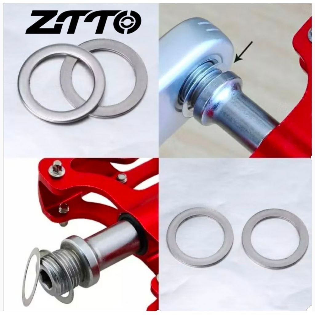 UNIVERSAL PEDAL RING SPACER สําหรับจักรยาน