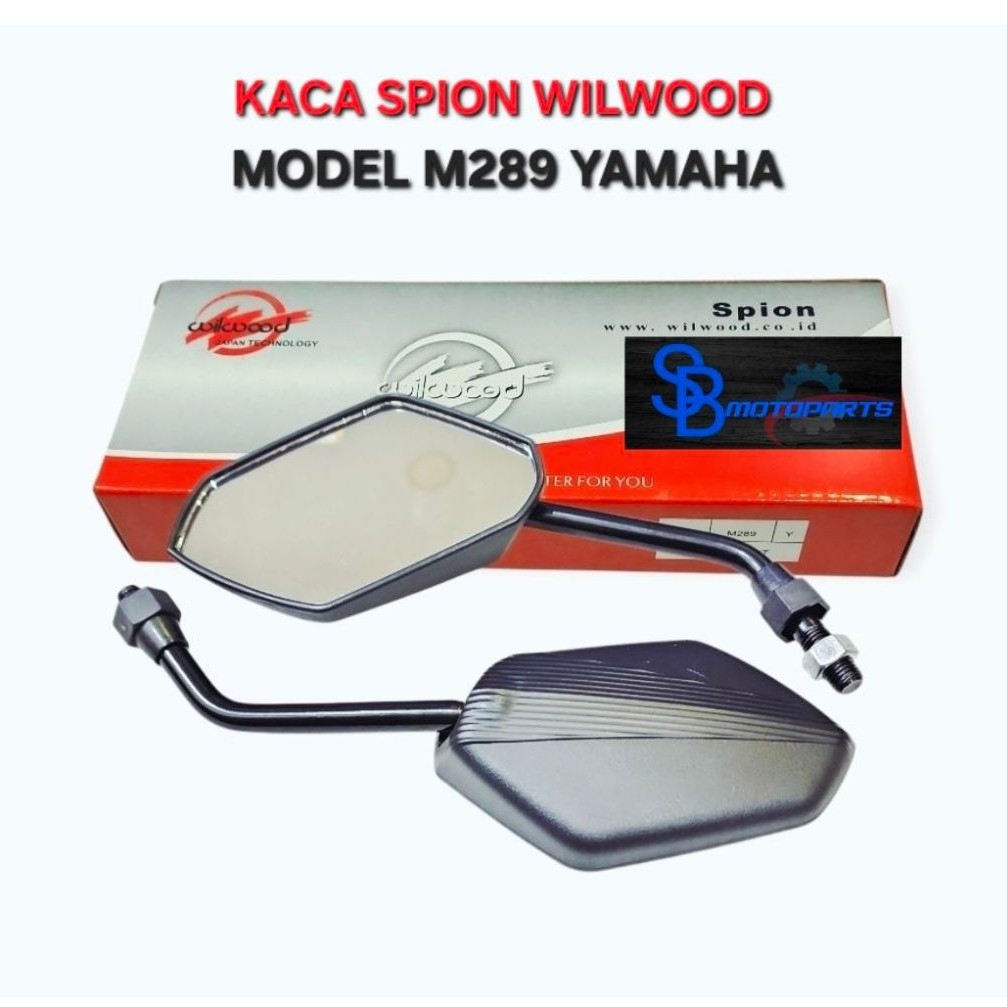 YAMAHA WILWOOD REAR VIEW MIRROR รุ่น M289 MIO OLD SPORTY MIO SOUL FINO JUPITER Z1 JUPITER Z NEW VEGA