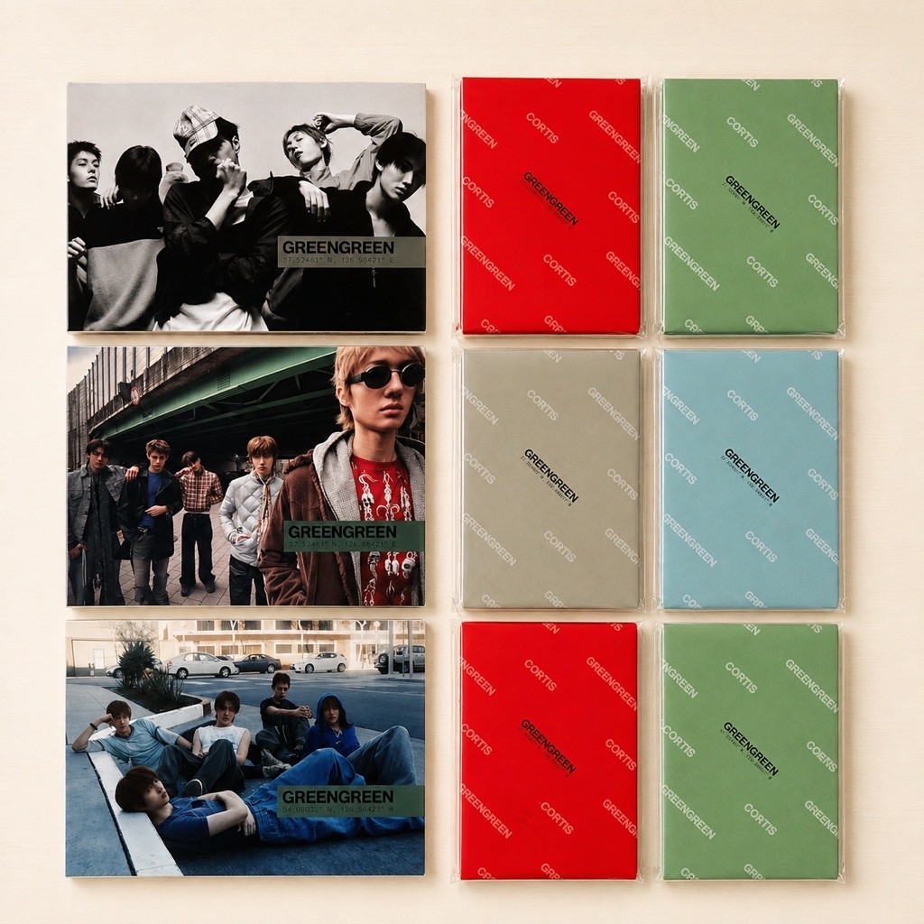 อัลบั้ม CORTIS - GREENGREEN (SEALED) พร้อมทุกรุ่น