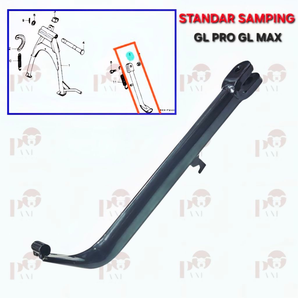 GL PRO SIDE STANDARD 1 GL MAX GL PRO GL-PRO GL125 คุณภาพดีที่สุด
