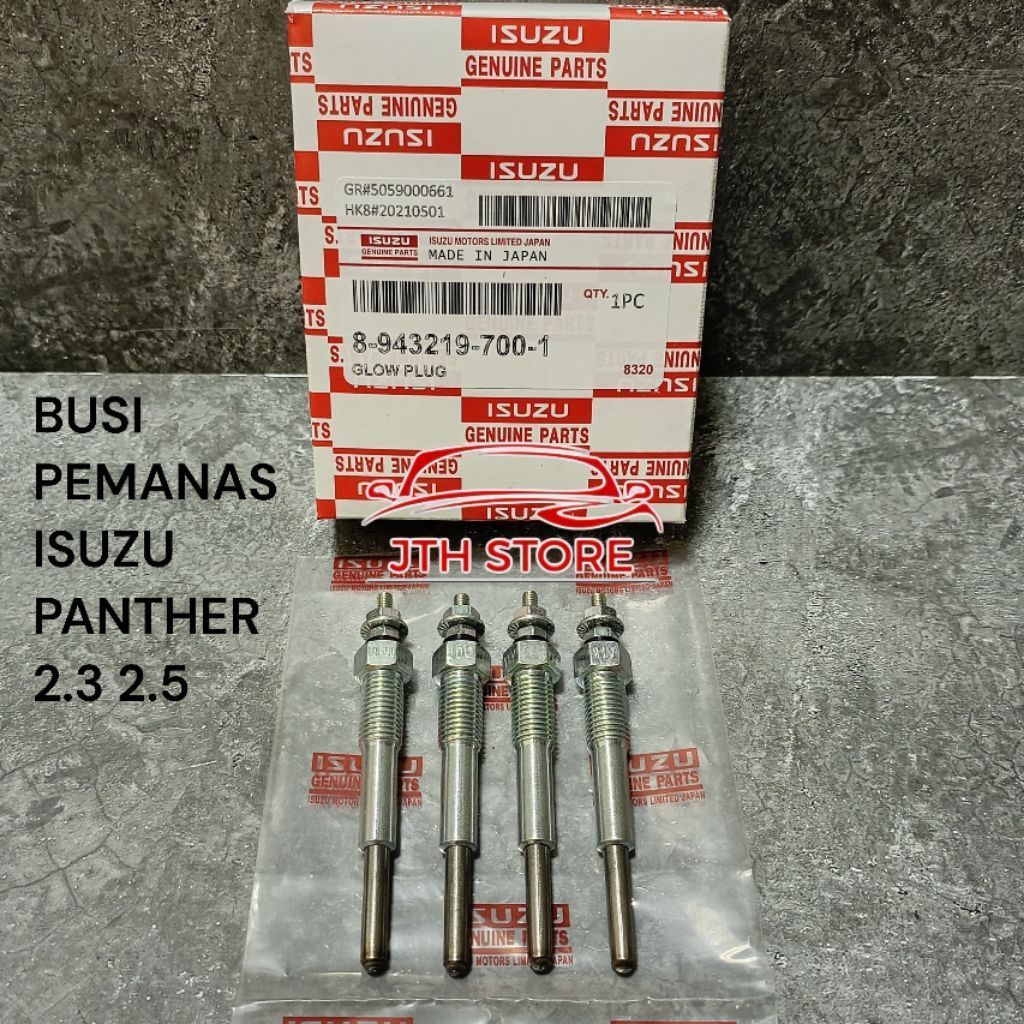 PANTHER HEATER SPARK PLUG - ปลั๊กเรืองแสง ISUZU PANTHER 2.3 PANTHER 2.5