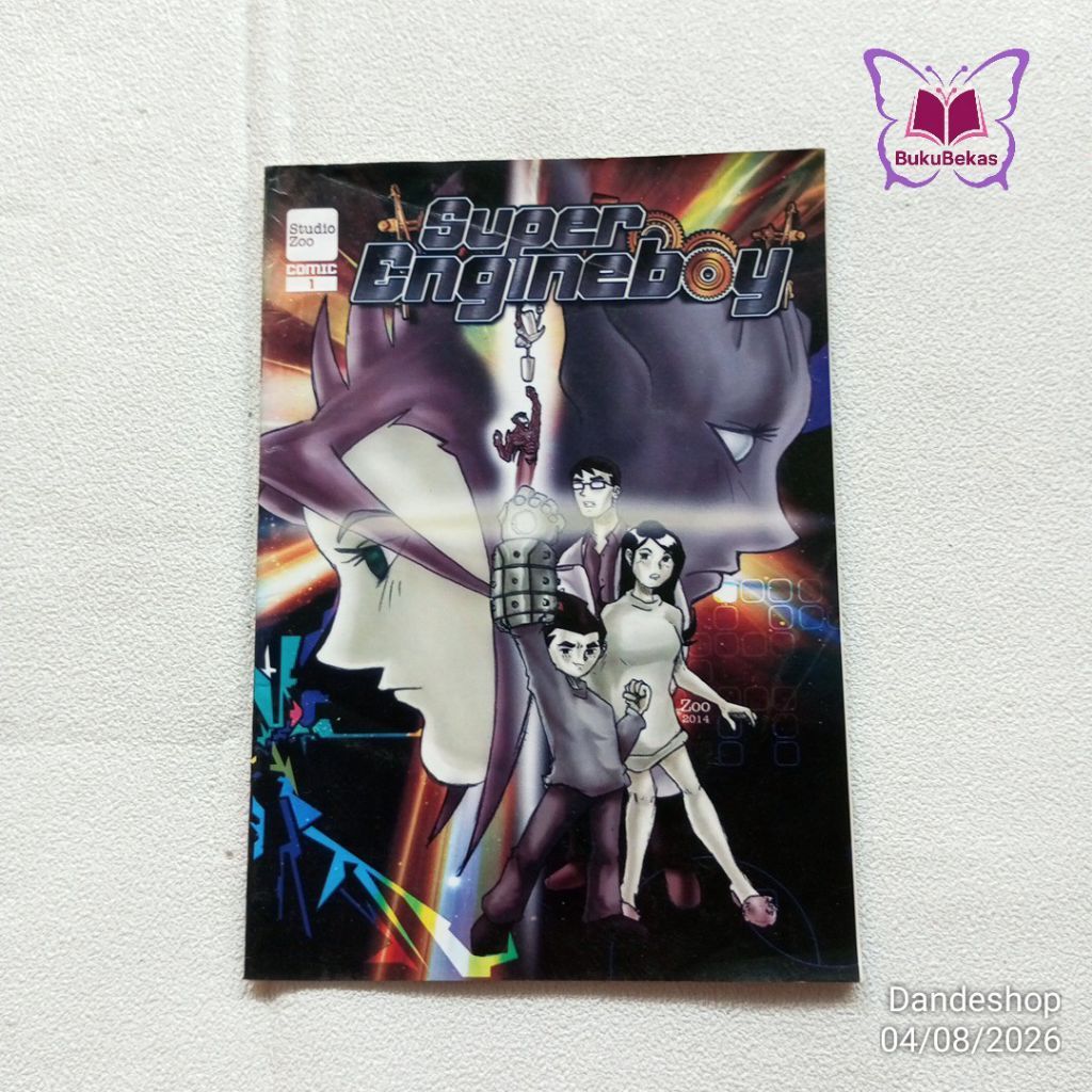 ​(มือสอง) Super Engineboy Comic 1 _ โดย Sugiarto Aliputra สํานักพิมพ์ Studio Zoo England Comic ซูเปอ