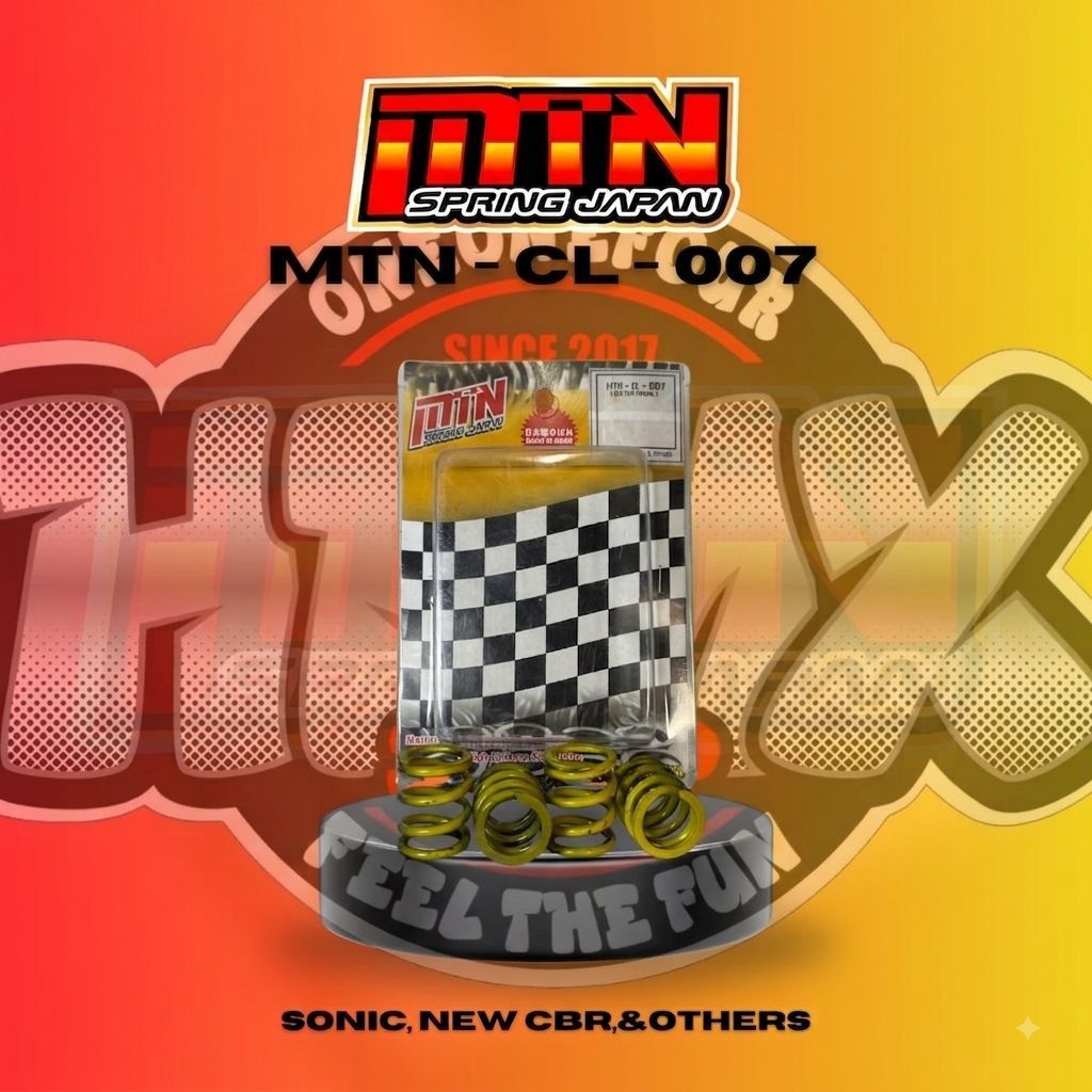 สปริงคลัช CL-007 MTN Spring Japan Sonic150, New CBR150 & Othersz