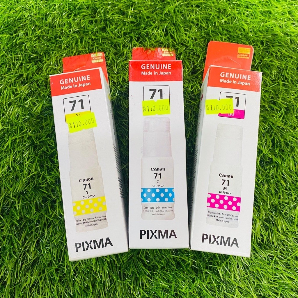 CANON PIXMA 71 GI71 GI-71 หมึกต้นฉบับสําหรับ G1020, G2020, G3020, G3060