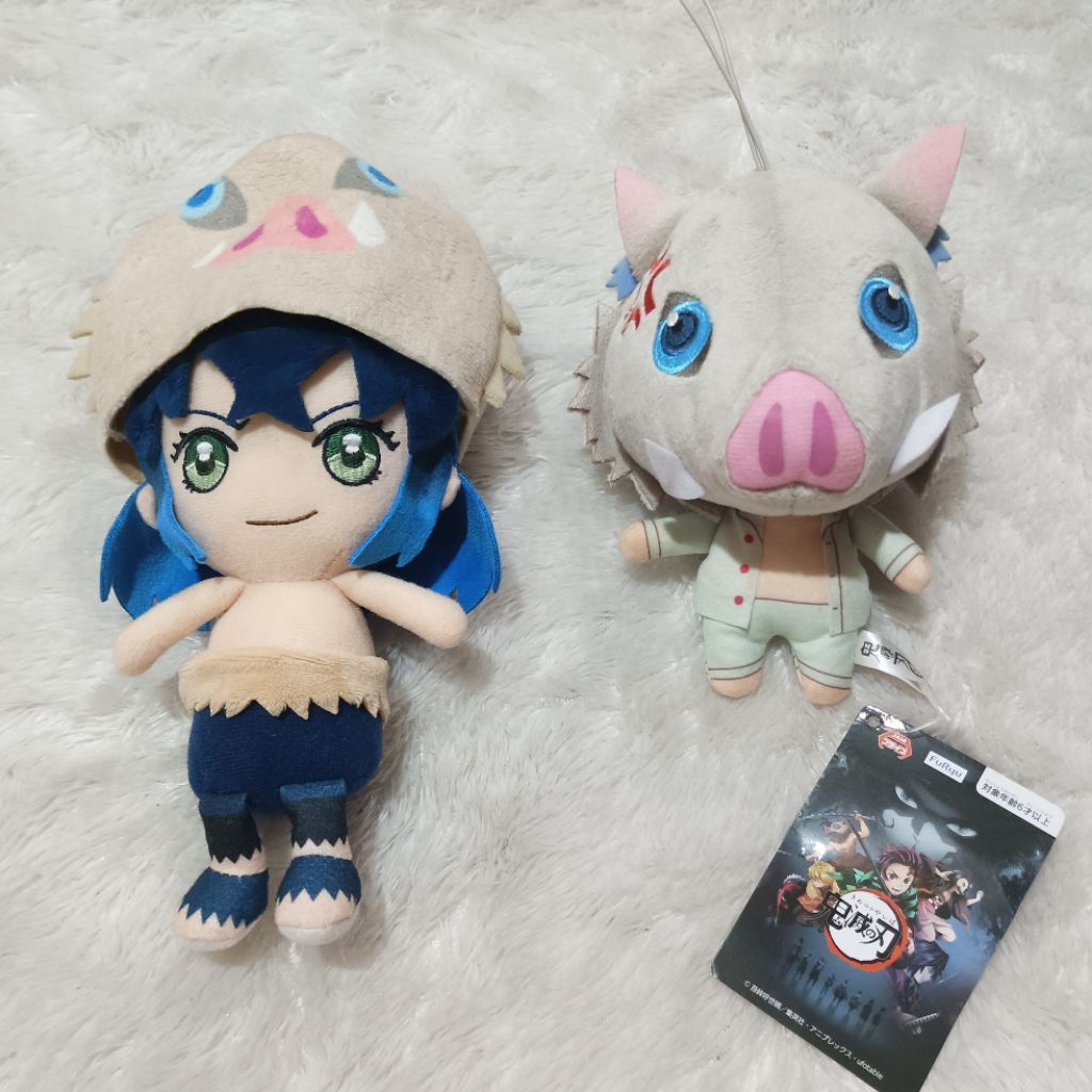 [READY] มาสคอตตุ๊กตา Demon Slayer Inosuke Hashibira Nuigurumi