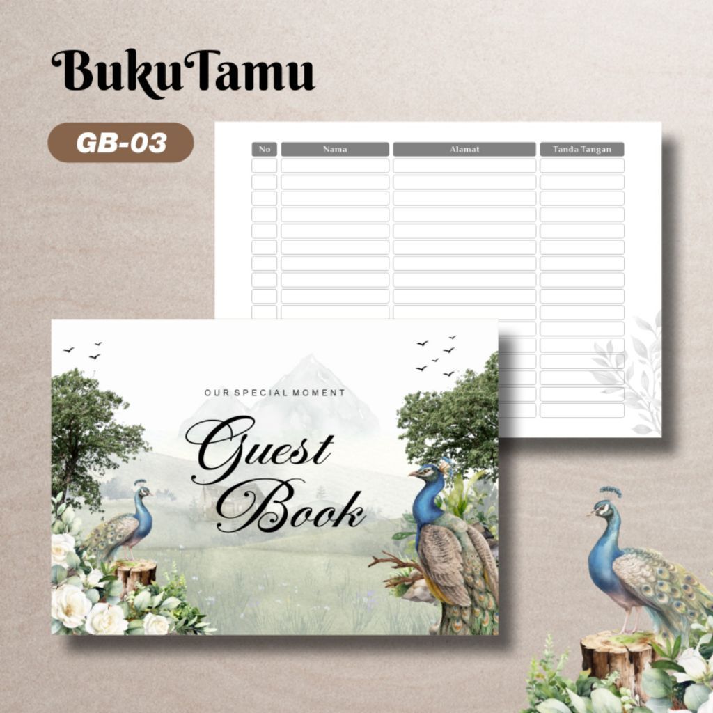 WEDDING GUEST BOOK / หนังสือสุดพิเศษและการออกแบบเชียร์ฟู