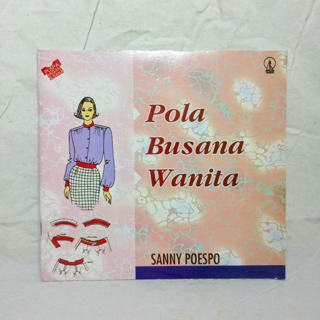 Sanny Poespo Puspa หนังสือลายแฟชั่นสตรีโดยอินโดนีเซีย
