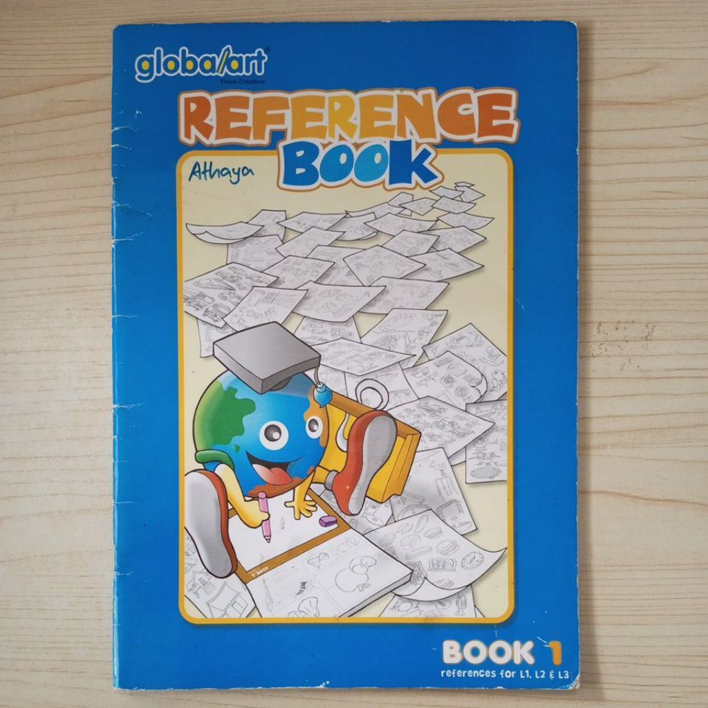 GLOBALART THINK CREATIVE REFERENCE BOOK 1 REFERENCE สําหรับ L1 L2 และ L3