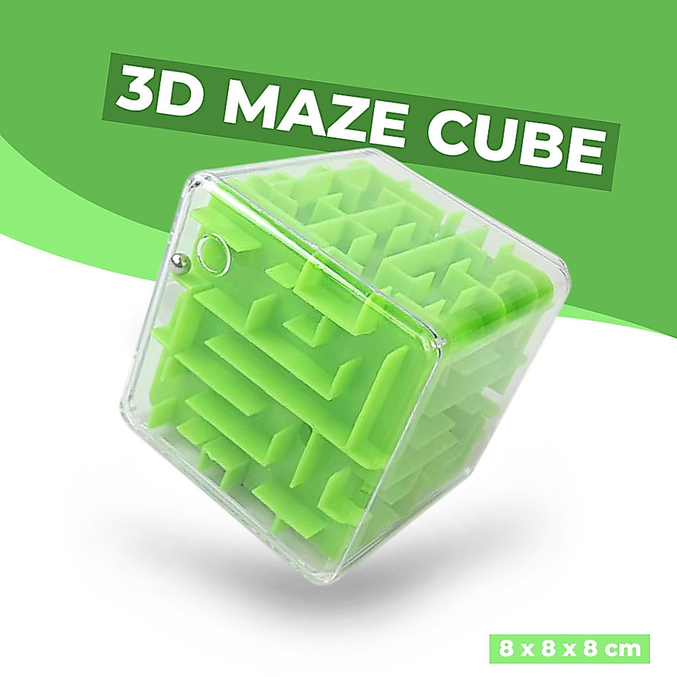 UainCube 3D Maze Labyrinth Speed Puzzle Cube - 6178