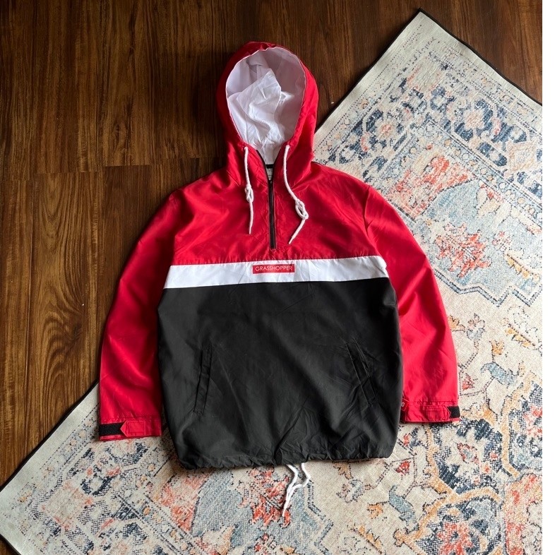 Grasshopper Threetone Color Anorak Jacket