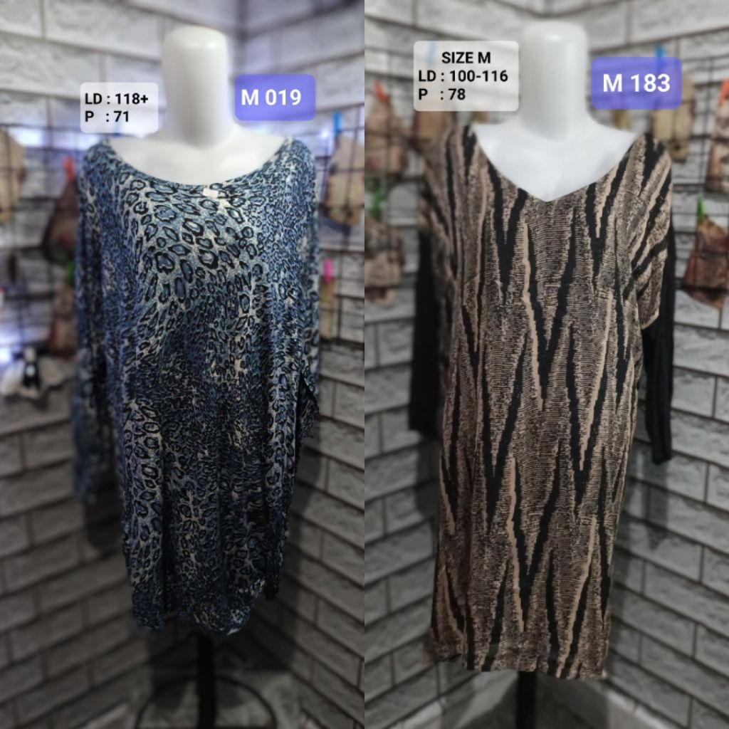 เสื้อเชิ้ตผู้หญิง M 019 & M 183