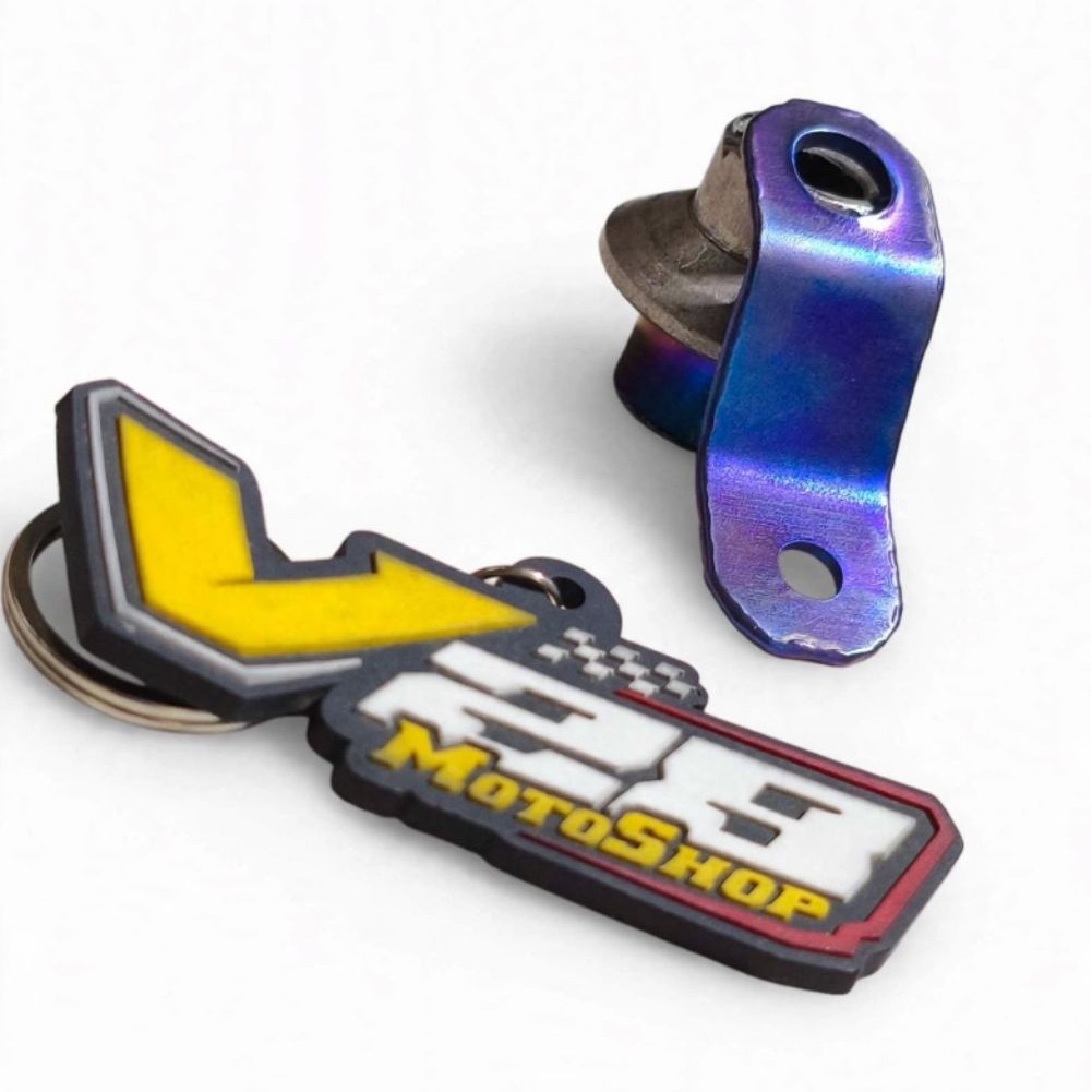 RCB S1 / S1 FL Master สายเบรค TITANIUM Bracket - UNIVERSAL เบรคปั๊มอ่างเก็บน้ําวงเล็บ