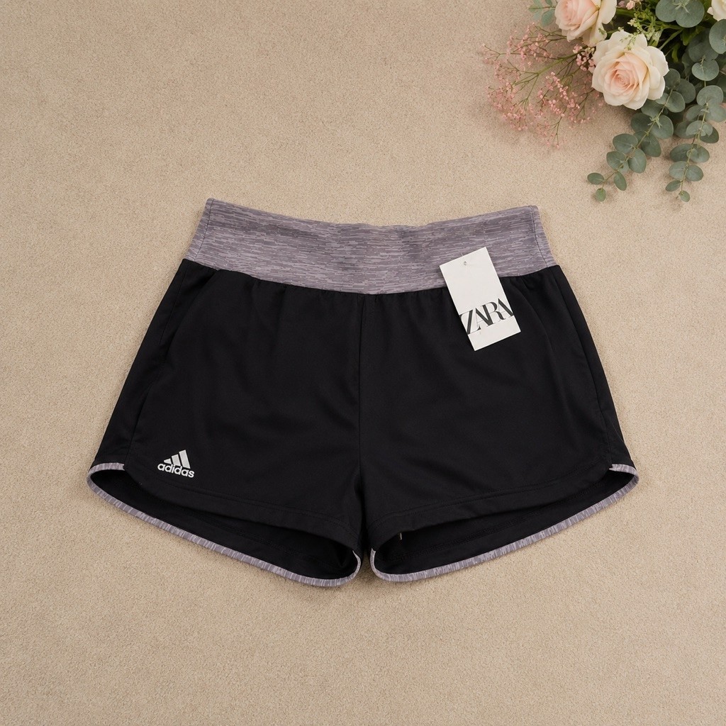 กางเกงขาสั้น ZARA BLACK SPORT LP72-90