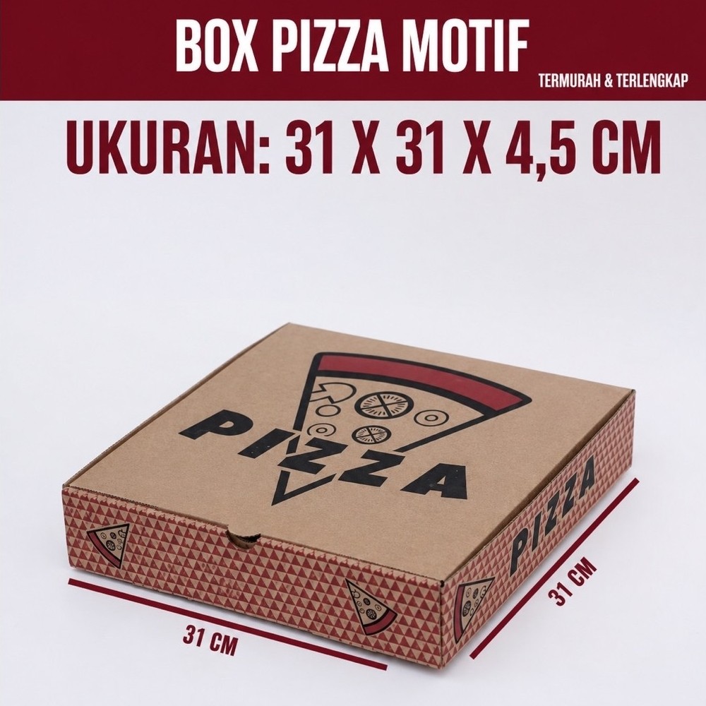 PIZZA BOX 31 MOTIFS*