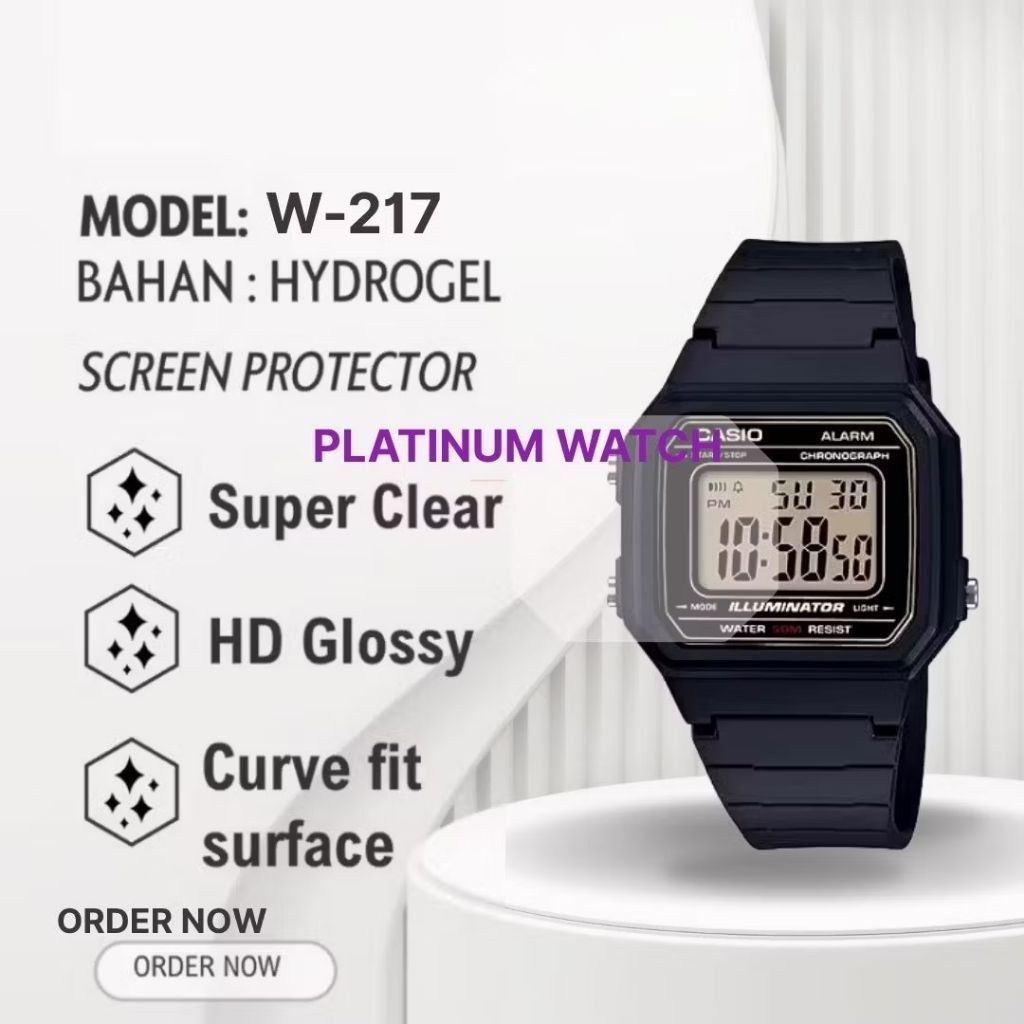 LAYER ANTI-SCRATCH WATCH SCREEN PROTECTOR / GLASS PROTECTOR / HYDROGEL WATCH SCREEN PROTECTOR TYPE W