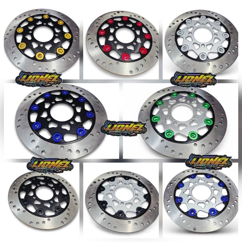 แผ่นดิสก์บานเดิม 220 มม. JUPITER Z JUPITER MX VEGA FIZR SUPRA X125 รุ่นแบน 4 BOLT HOLES