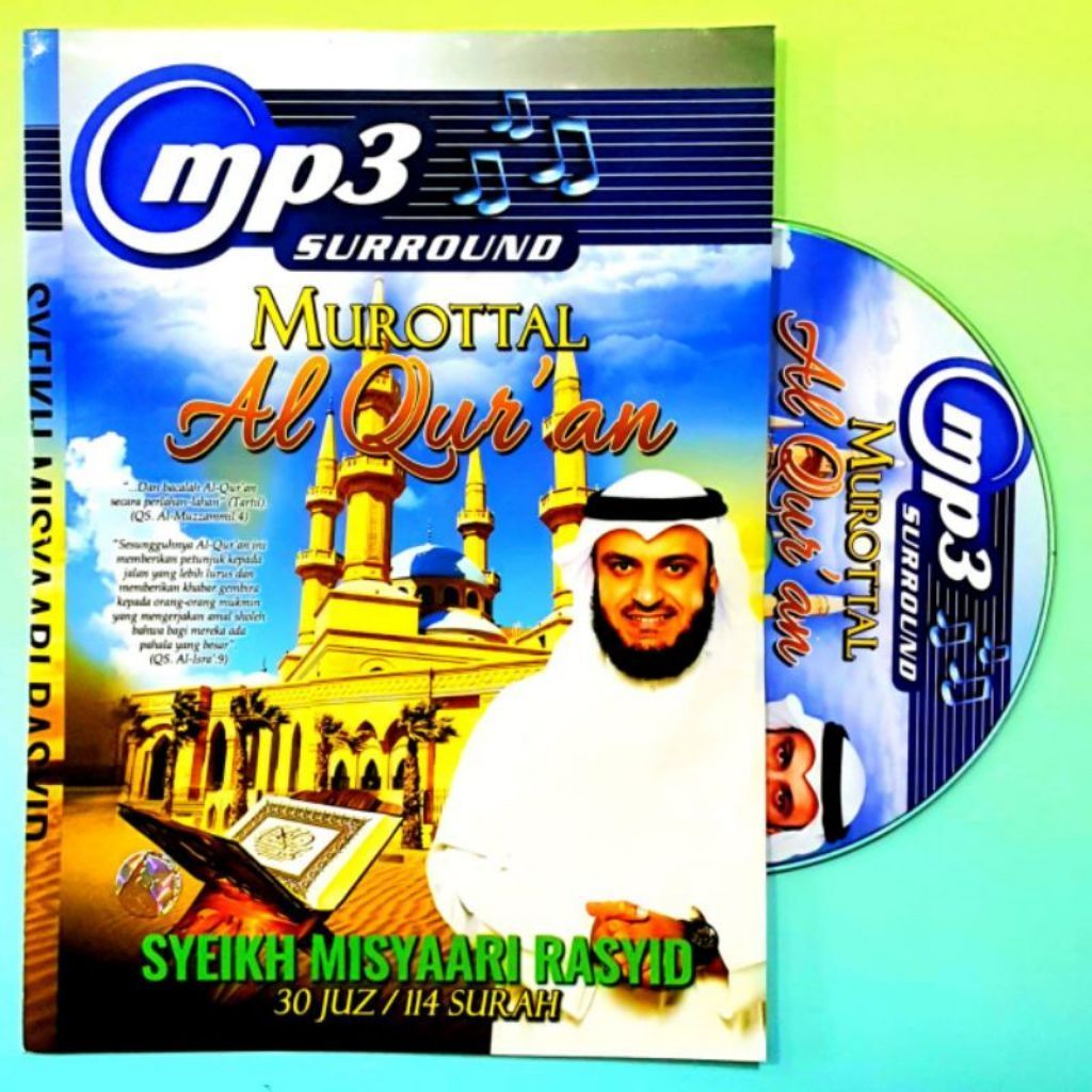 รถ CASSETTE MP3 MUROTTAL AL QURAN 30 JUZ QORI SYEKH MISYARI RASYID