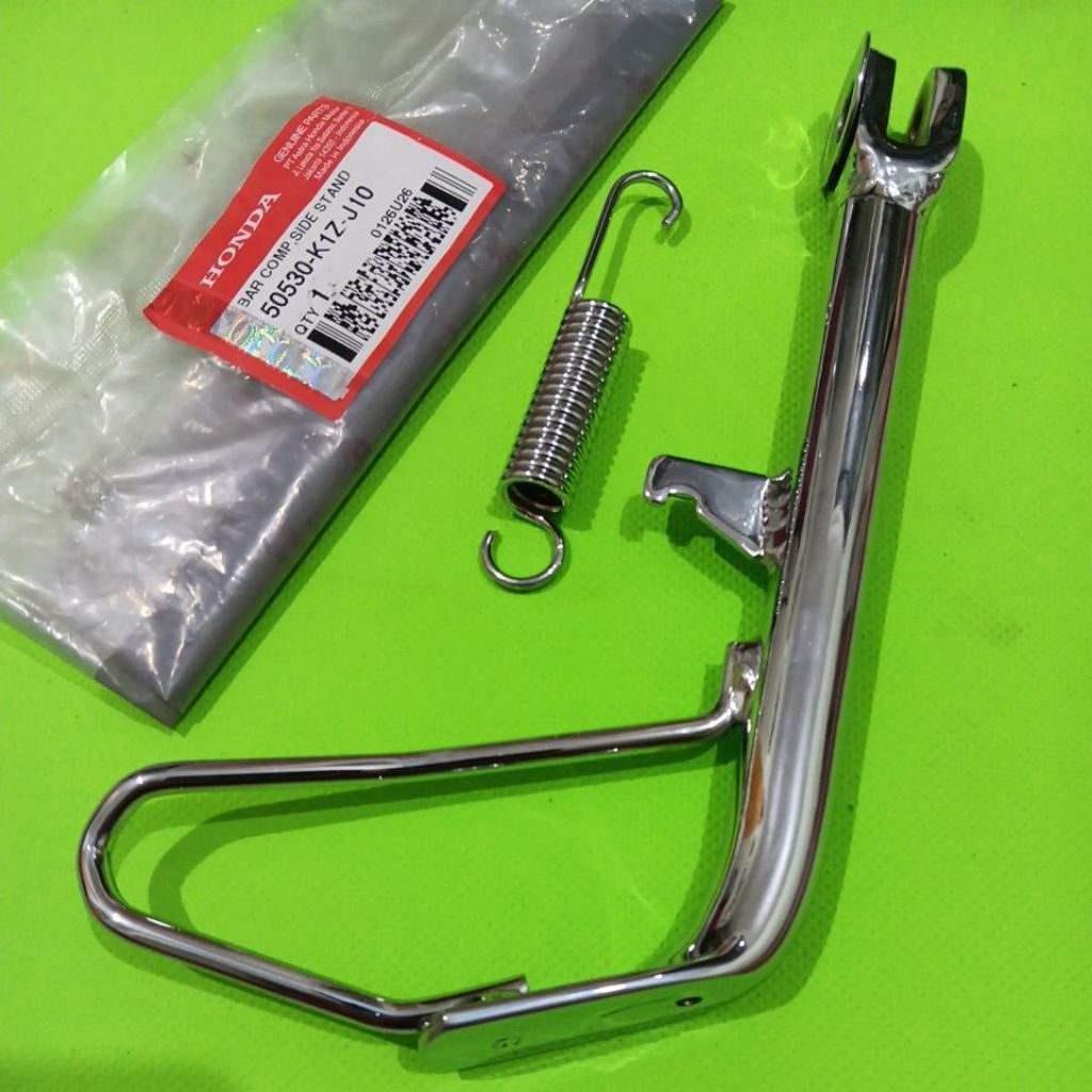 Original 50530-K1Z-J10 ขาตั้งด้านข้างสําหรับ pcx 160 2026 รถจักรยานยนต์ (สปริงหน้า) พร้อม 50530-K1Y-