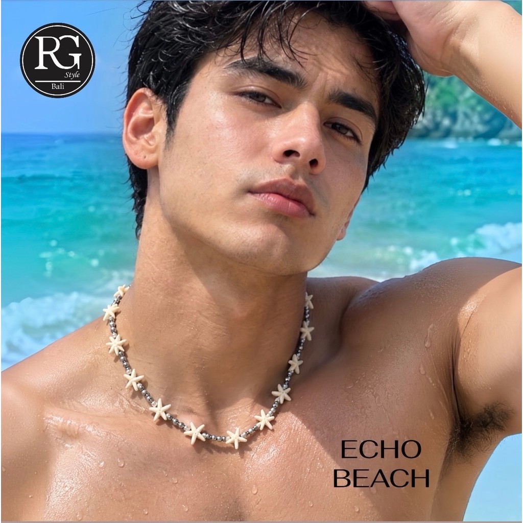 RG STYLE BALI | สร้อยคอ ECHO BEACH | สร้อยคอเปลือกหอยไปทะเล | สร้อยคอไปทะเล | สร้อยหอย