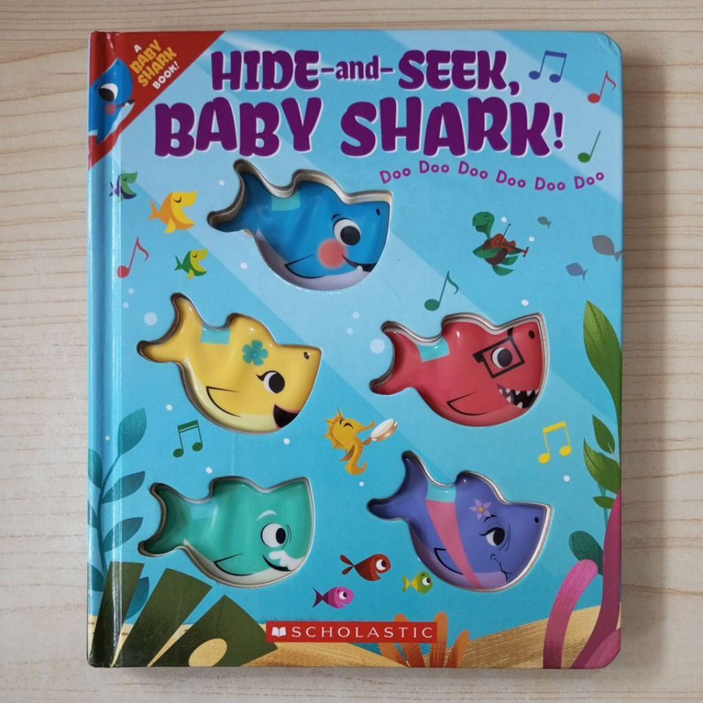 BOARDBOOK A BABY SHARK BOOK HIDE และ SEEK BABY SHARK