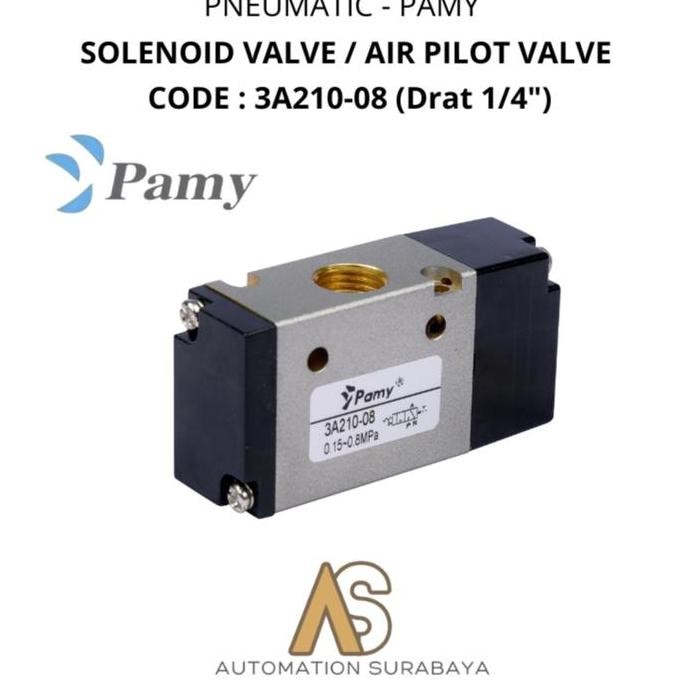 ส่งฟรี - วาล์วนักบินลม PAMY Type 3A210-08 เกลียว 1/4