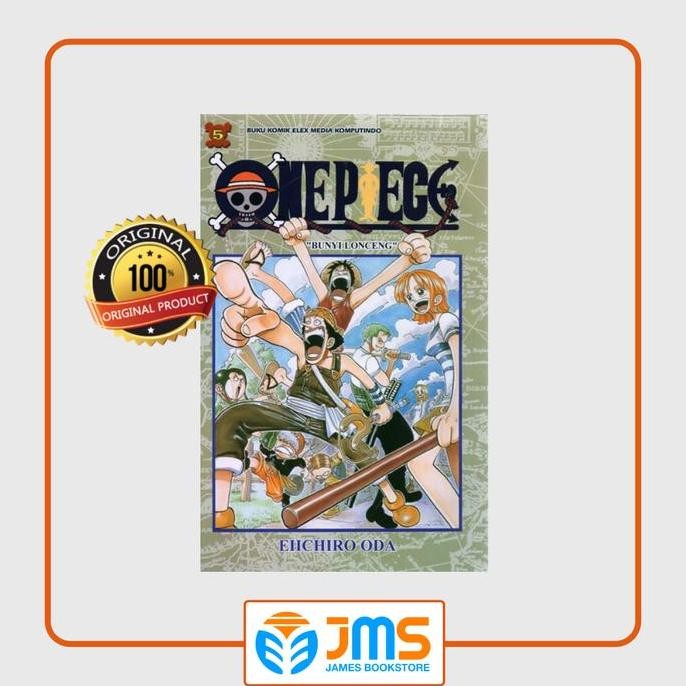 MANGA ONE PIECE COMIC BOOK 05 โดย EIICHIRO ODA