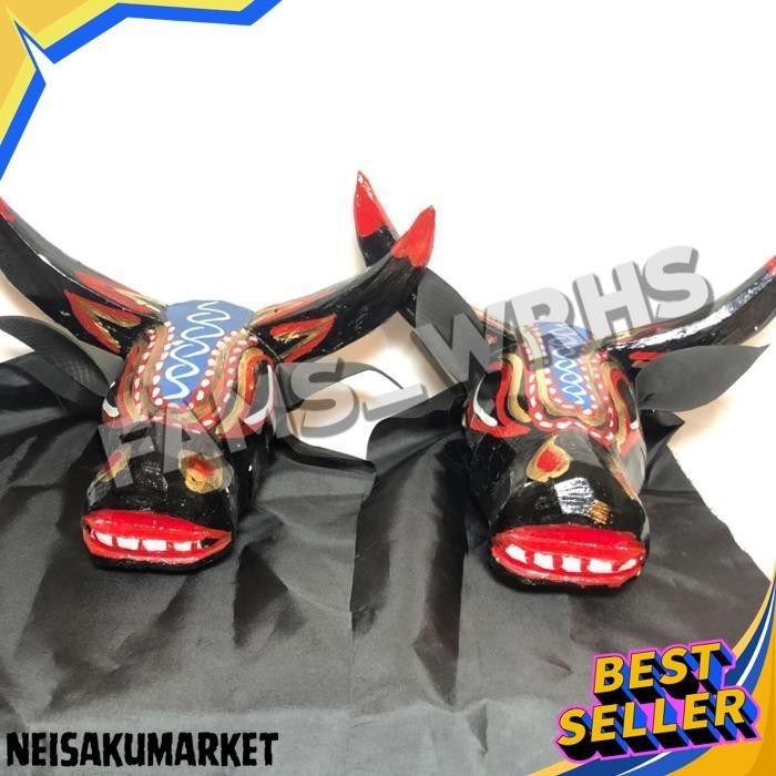 วัวเด็กลายแบบดั้งเดิมทําจากไม้เนื้อแข็ง Af 1