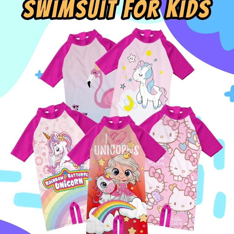 ชุดว่ายน้ํา Heatshrin สําหรับเด็กทารก 9 เดือน - 10 ปี Df-7