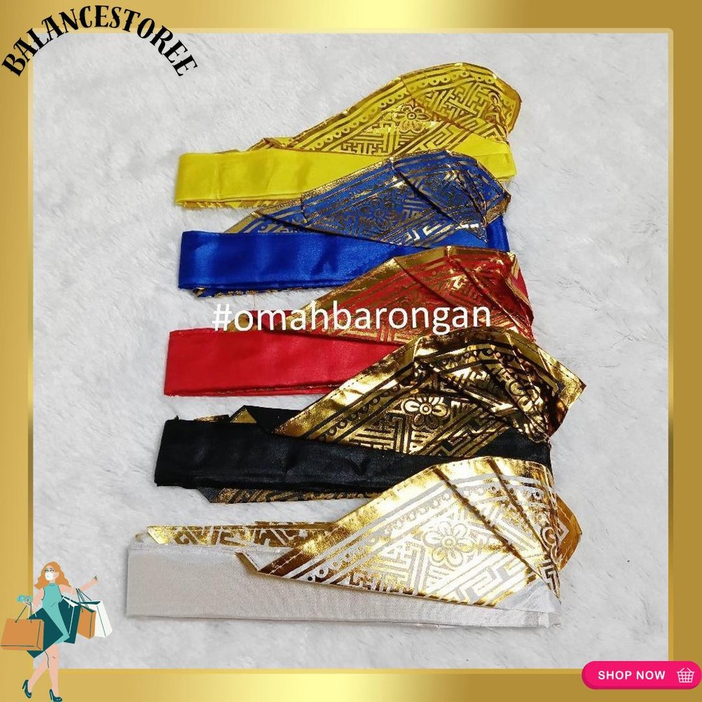 Bilinese Udeng Bcx สําเร็จรูปครึ่งสวมใส่