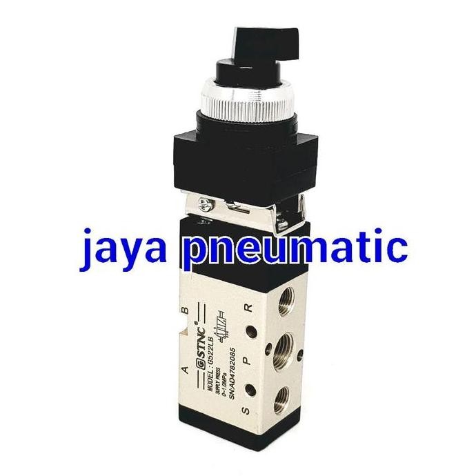 DF216>> G522R/G522PB/G522LB/G522EB วาล์วเครื่องกล PNEUMATIC STNC DRAT 1/4"