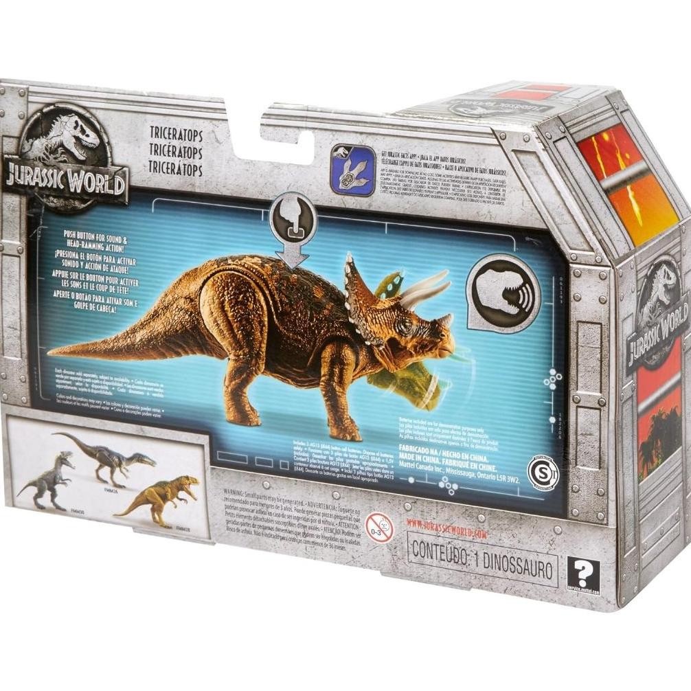 JURASSIC WORLD ROARIVORES TRICERATOPS ต้นฉบับ V7SFRK4S1G
