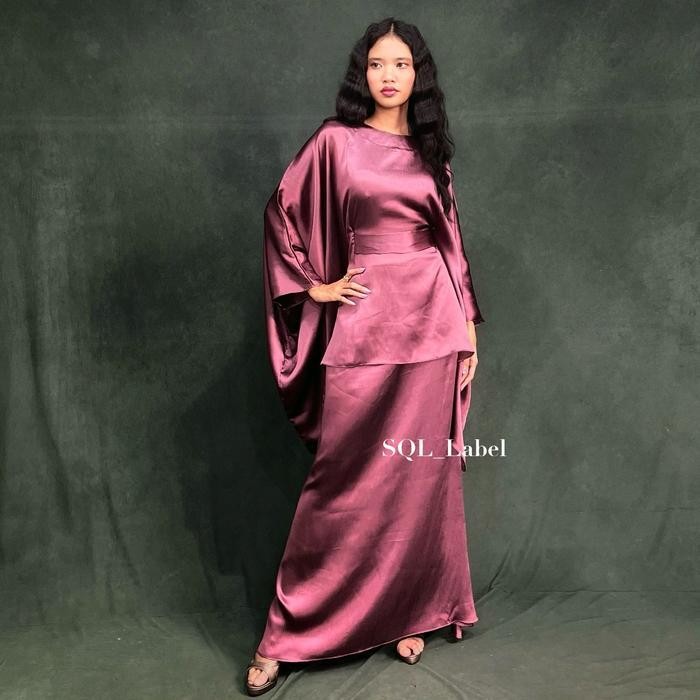 MF Kaftan Camilla คอลเลกชันที่สองจากป้าย SQL พร้อมวัสดุผ้าไหม Camilla Cradenza - Top, มุสลิม Batwing